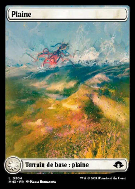 Plaine, carte Magic MH3 304 — extension Modern Horizons 3