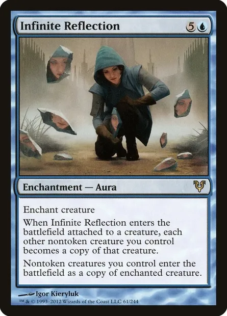 Infinite Reflection, Magic card AVR 61 — Avacyn Restored set