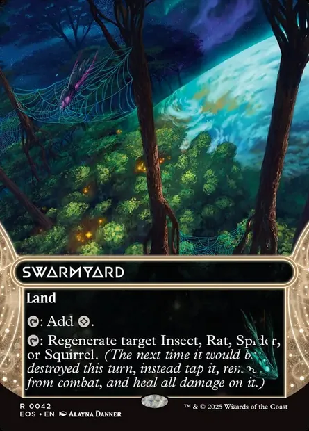 Swarmyard, Magic card EOS 42 — Edge of Eternities: Stellar Sights set