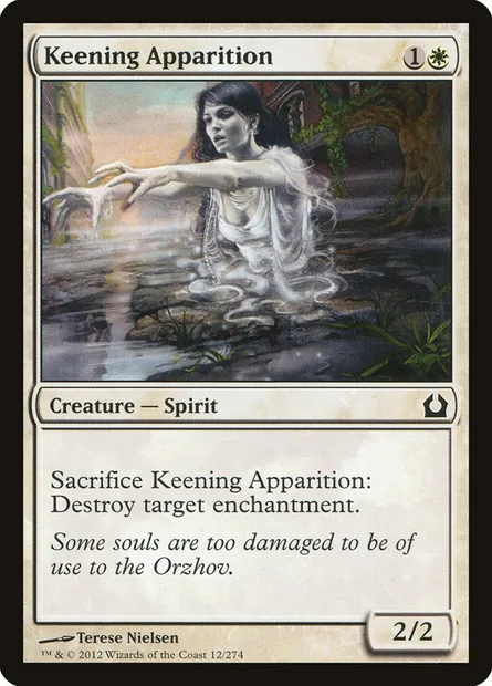 Keening Apparition, Magic card RTR 12 — Return to Ravnica set
