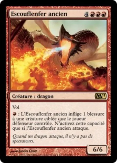 Escouflenfer ancien, carte Magic M11 122 — extension Magic 2011