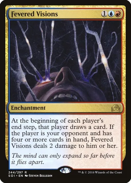 Fevered Visions, Magic card SOI 244 — Shadows over Innistrad set