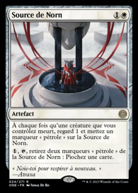 Source de Norn, carte Magic ONE 24 — extension Tous Phyrexians