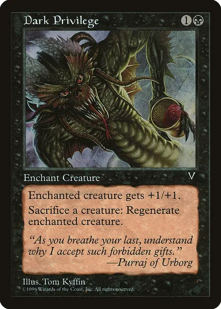 Dark Privilege, Magic card MGB 3 — Multiverse Gift Box set
