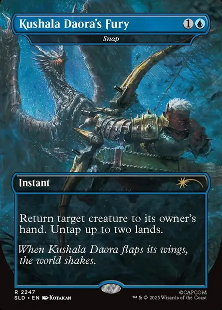 Claquement, carte Magic SLD 2247 — extension Secret Lair Drop