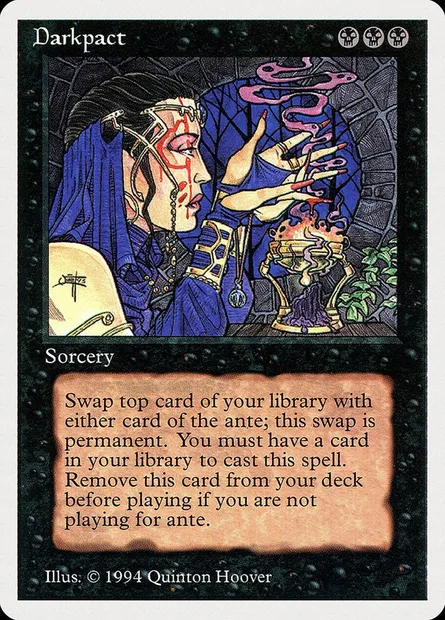 Darkpact, Magic card SUM 100 — Summer Magic / Edgar set
