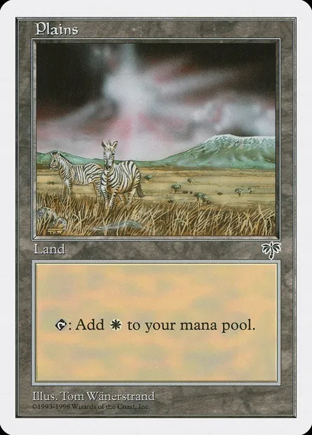 Plaine, carte Magic ATH 78 — extension Anthologies