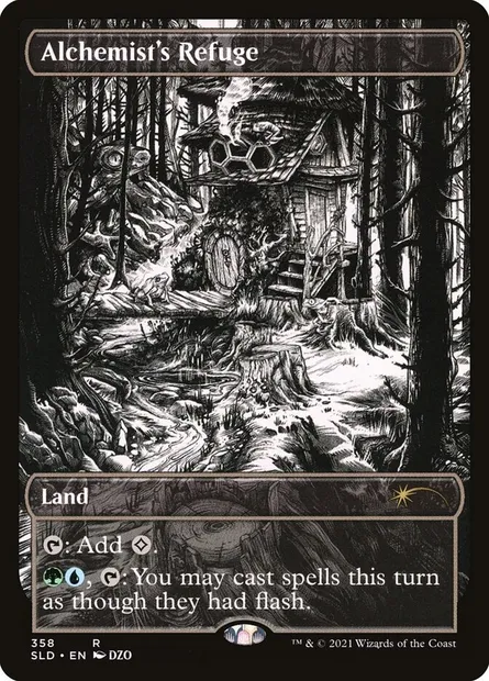 Alchemist's Refuge, Magic card SLD 358 — Secret Lair Drop set