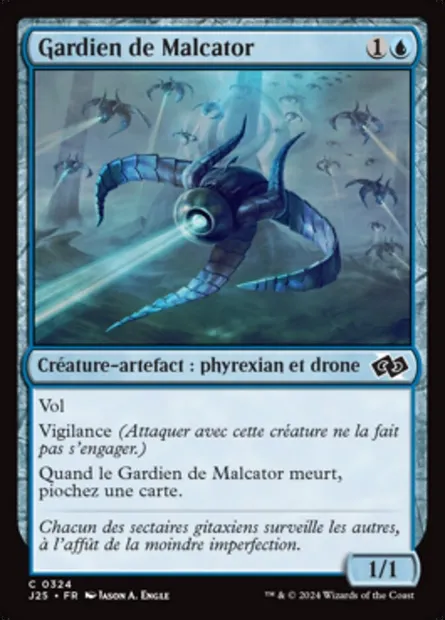 Gardien de Malcator, carte Magic J25 324 — extension Foundations Jumpstart