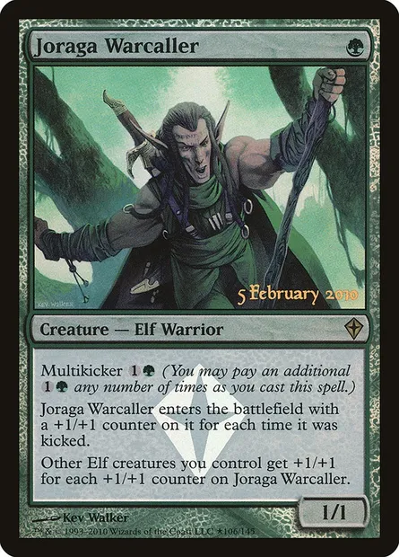 Joraga Warcaller, Magic card PWWK 106★ — Worldwake Promos set