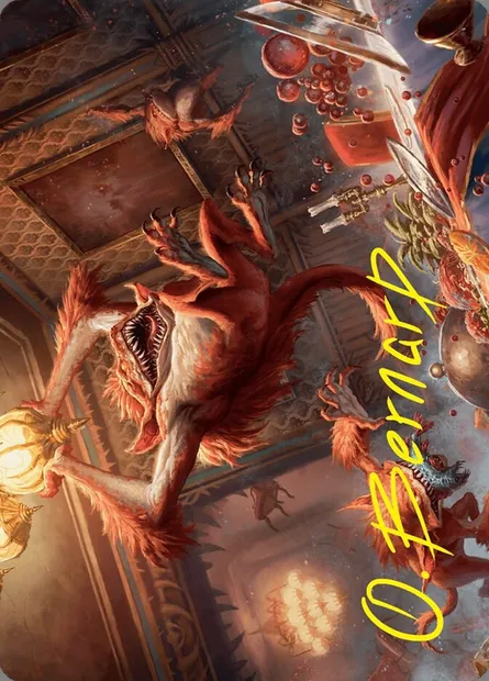 Midnight Mayhem // Midnight Mayhem, Magic card ADSK 20 — Duskmourn: House of Horror Art Series set