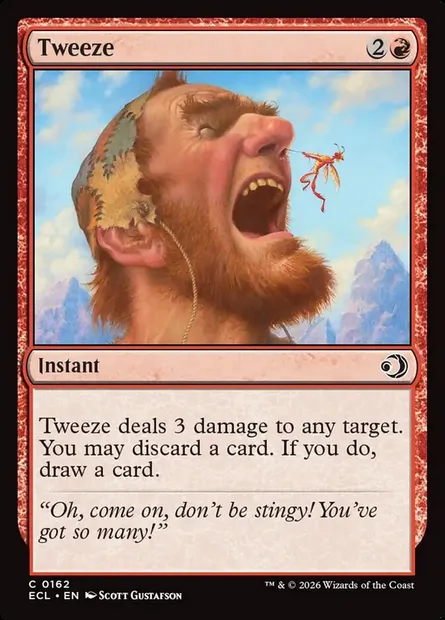 Tweeze, Magic card ECL 162 — Lorwyn Eclipsed set
