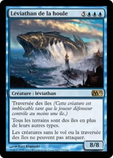 Léviathan de la houle, carte Magic M13 70 — extension Magic 2013