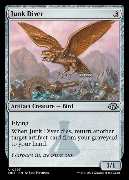 Junk Diver, Magic card MH3 293 — Modern Horizons 3 set