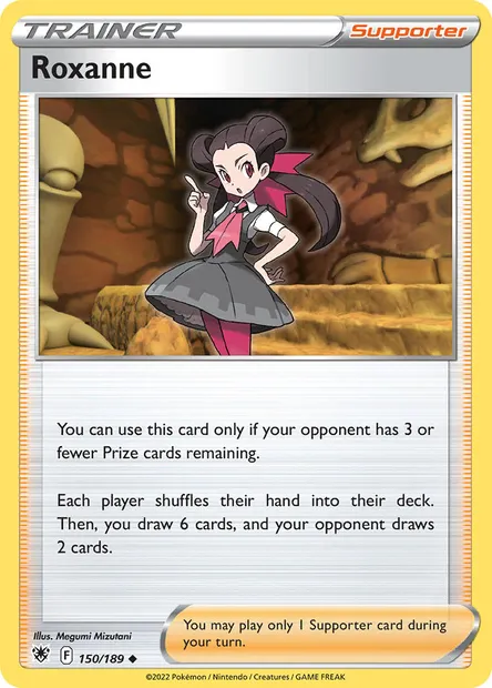 Roxanne, Pokémon card ASR 150 — Astral Radiance set