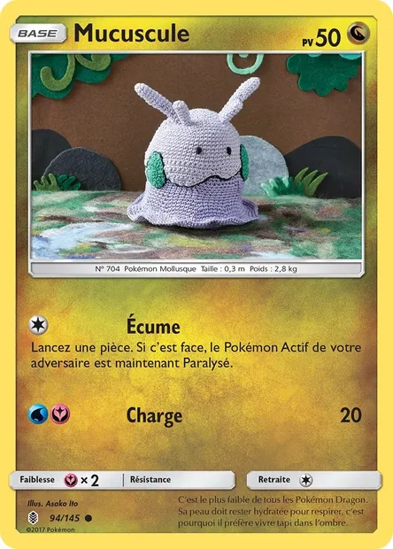Mucuscule, carte Pokémon GRI 94 — extension Gardiens Ascendants