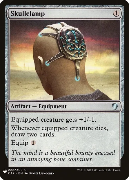 Pincecrâne, carte Magic PLST C17-222 — extension The List