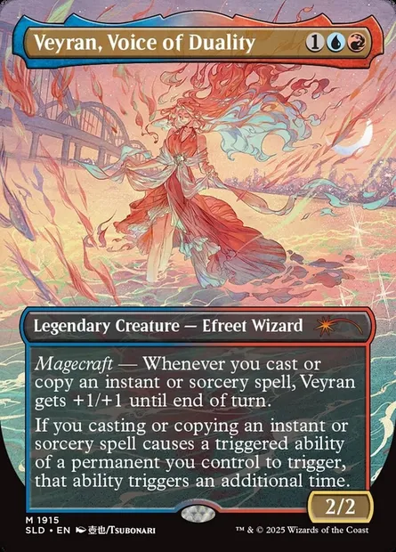 Veyran, Voice of Duality, Magic card SLD 1915 — Secret Lair Drop set