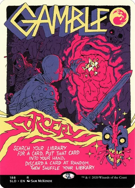 Risque-tout, carte Magic SLD 188 — extension Secret Lair Drop