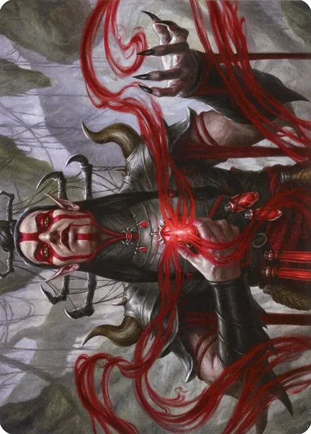 Malakir Blood-Priest // Malakir Blood-Priest, carte Magic AZNR 56 — extension Zendikar Rising Art Series