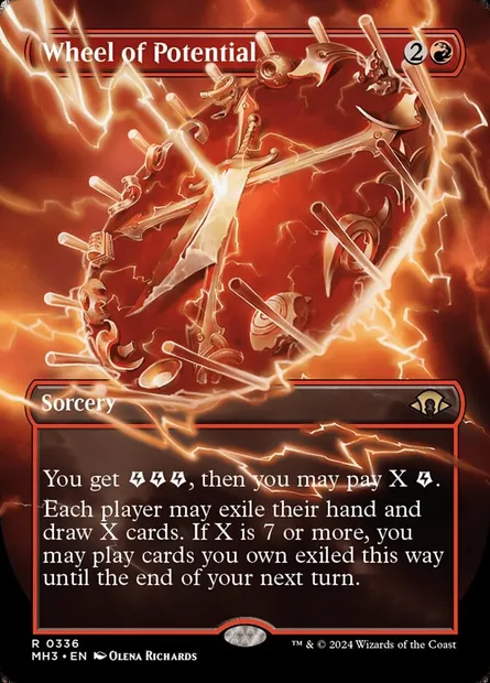 Wheel of Potential, Magic card MH3 336 — Modern Horizons 3 set