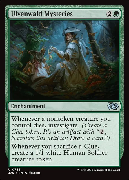 Ulvenwald Mysteries, Magic card J25 735 — Foundations Jumpstart set