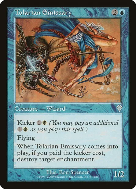 Tolarian Emissary, Magic card INV 81 — Invasion set