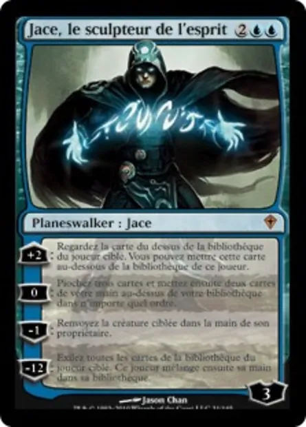 Jace, le sculpteur de l'esprit, carte Magic WWK 31 — extension Worldwake