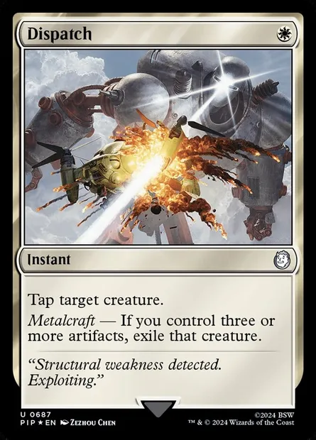 Dispatch, Magic card PIP 687 — Fallout set