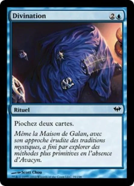 Divination, carte Magic DKA 35 — extension Obscure Ascension