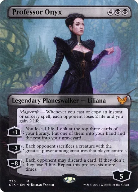 Professor Onyx, Magic card STX 276 — Strixhaven: School of Mages set
