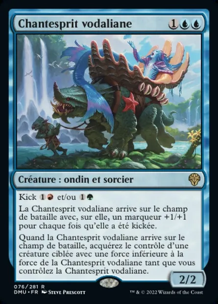 Chantesprit vodaliane, carte Magic DMU 76 — extension Dominaria Uni