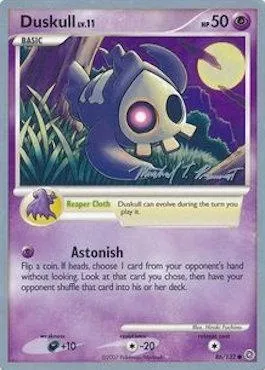 Duskull Lv.11, Pokémon card WCD10 086-3 — World Championship Decks 2010 set
