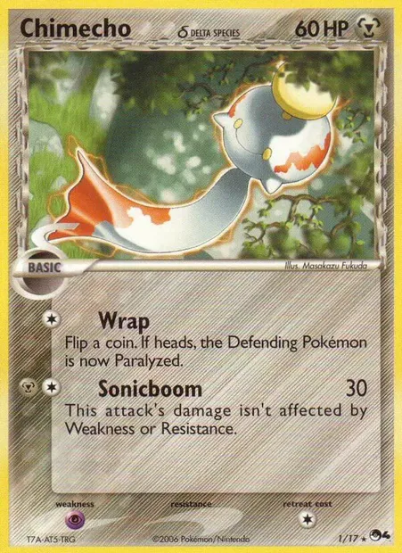 Eoko δ, carte Pokémon P4 1 — extension POP Série 4
