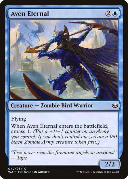 Aven Eternal, Magic card WAR 42 — War of the Spark set