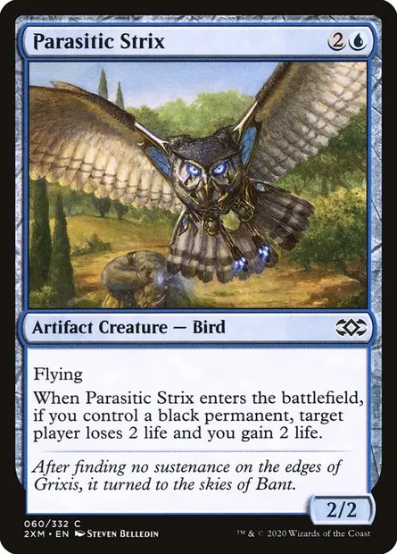 Parasitic Strix, Magic card 2XM 60 — Double Masters set