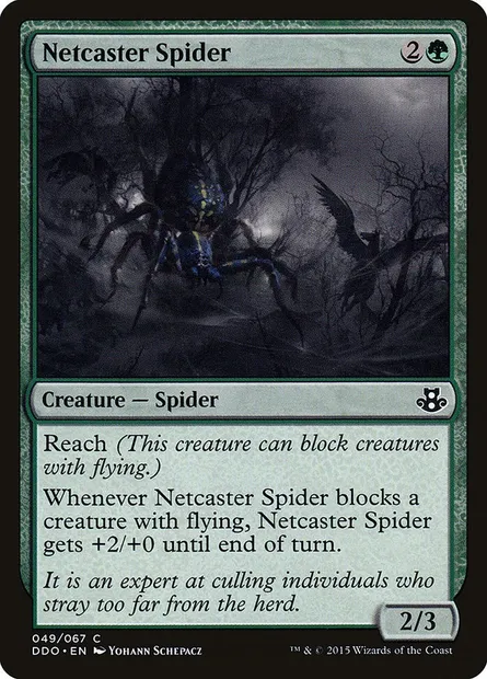 Netcaster Spider, Magic card DDO 49 — Duel Decks: Elspeth vs. Kiora set