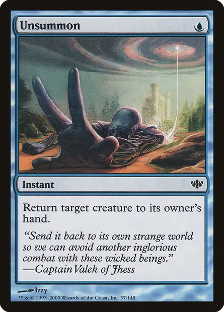 Unsummon, Magic card CON 37 — Conflux set