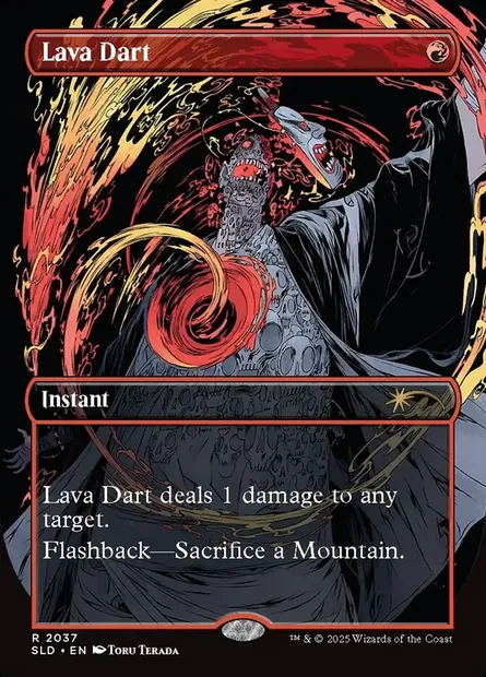 Lava Dart, Magic card SLD 2037 — Secret Lair Drop set