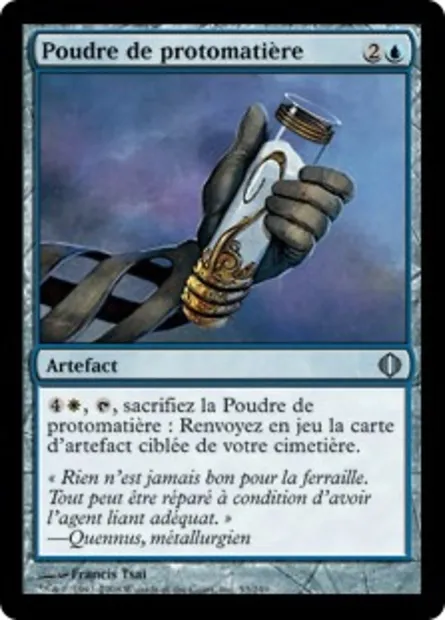 Poudre de protomatière, carte Magic ALA 53 — extension Les éclats d'Alara