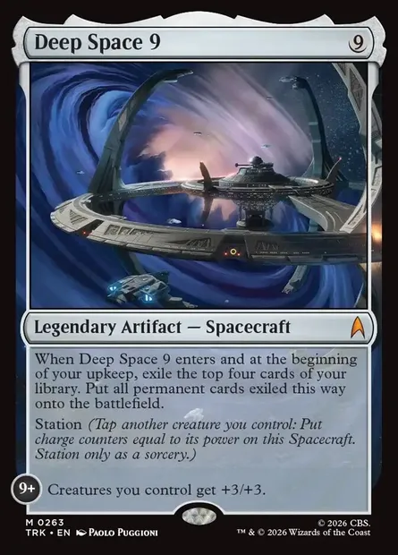 Deep Space 9, carte Magic TRK 263 — extension Star Trek
