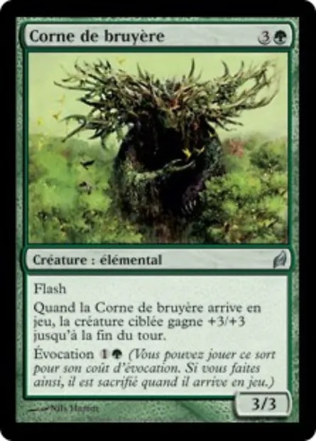 Corne de bruyère, carte Magic LRW 199 — extension Lorwyn