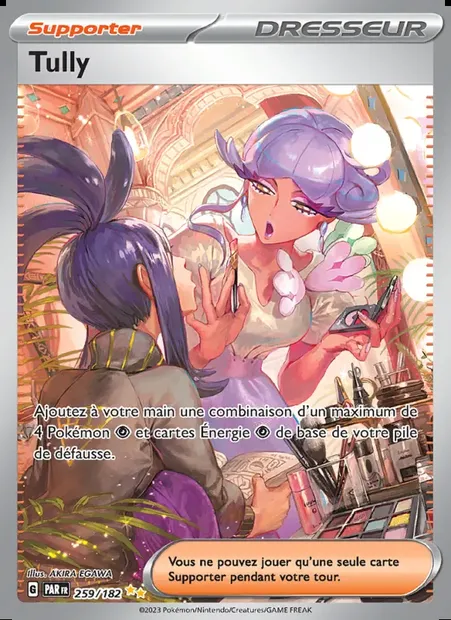 Tully, carte Pokémon PAR 259 — extension Faille Paradoxe