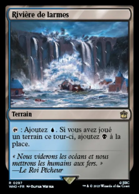 Rivière de larmes, carte Magic WHO 297 — extension Doctor Who