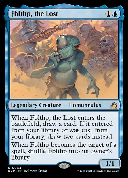 Fblthp, the Lost, Magic card RVR 44 — Ravnica Remastered set