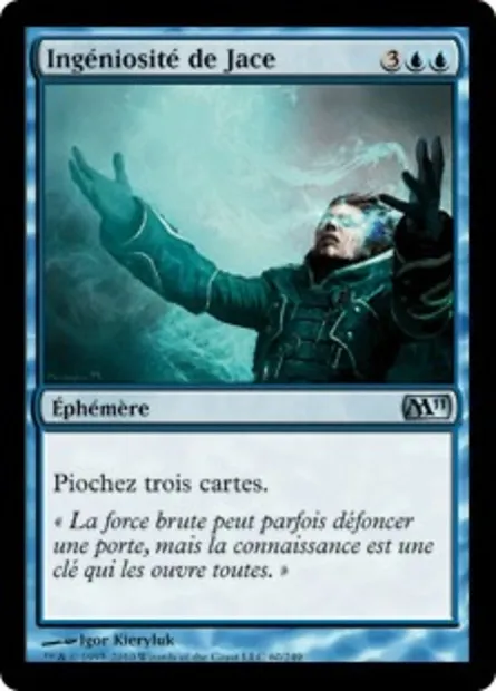 Ingéniosité de Jace, carte Magic M11 60 — extension Magic 2011