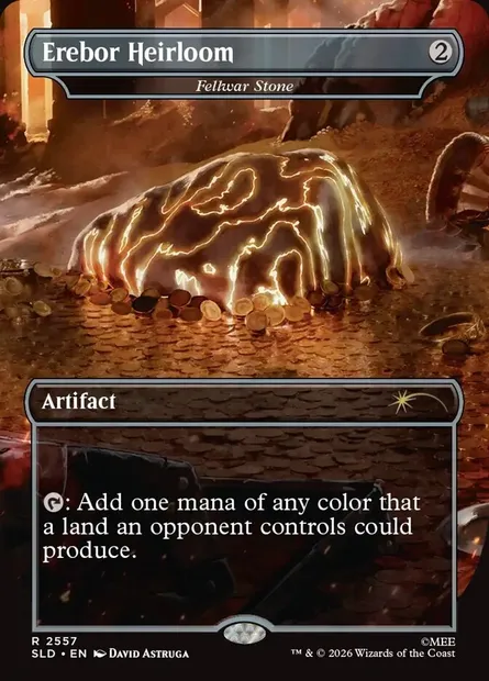 Fellwar Stone, Magic card SLD 2557 — Secret Lair Drop set