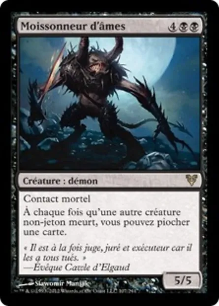 Moissonneur d'âmes, carte Magic AVR 107 — extension Avacyn ressuscitée