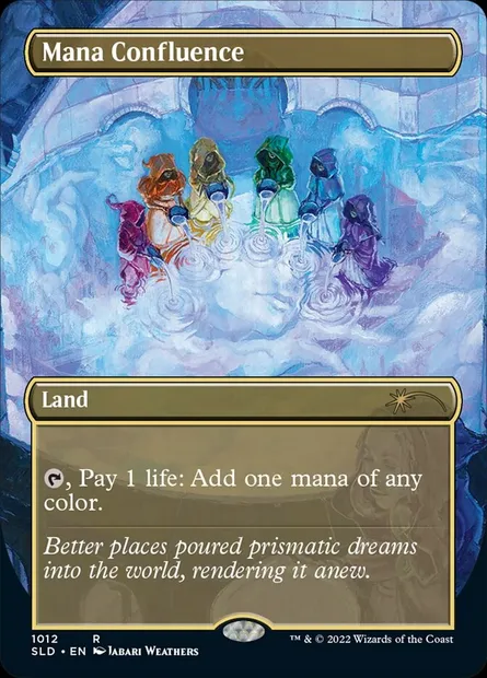 Confluence de mana, carte Magic SLD 1012a — extension Secret Lair Drop