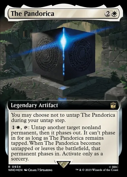 La Pandorica, carte Magic WHO 934 — extension Doctor Who